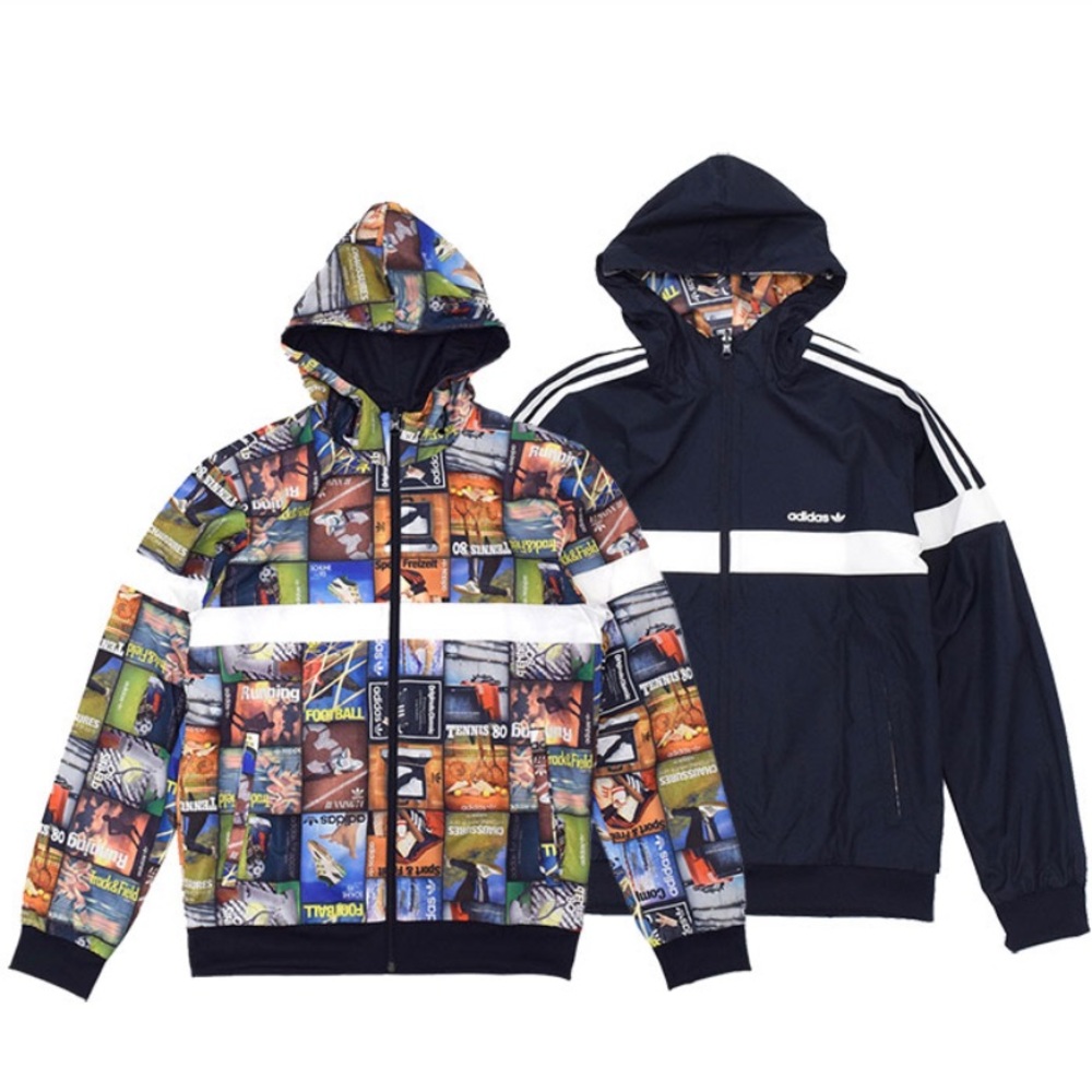 RARE Adidas Superstar Reversible Track Jacket M/L